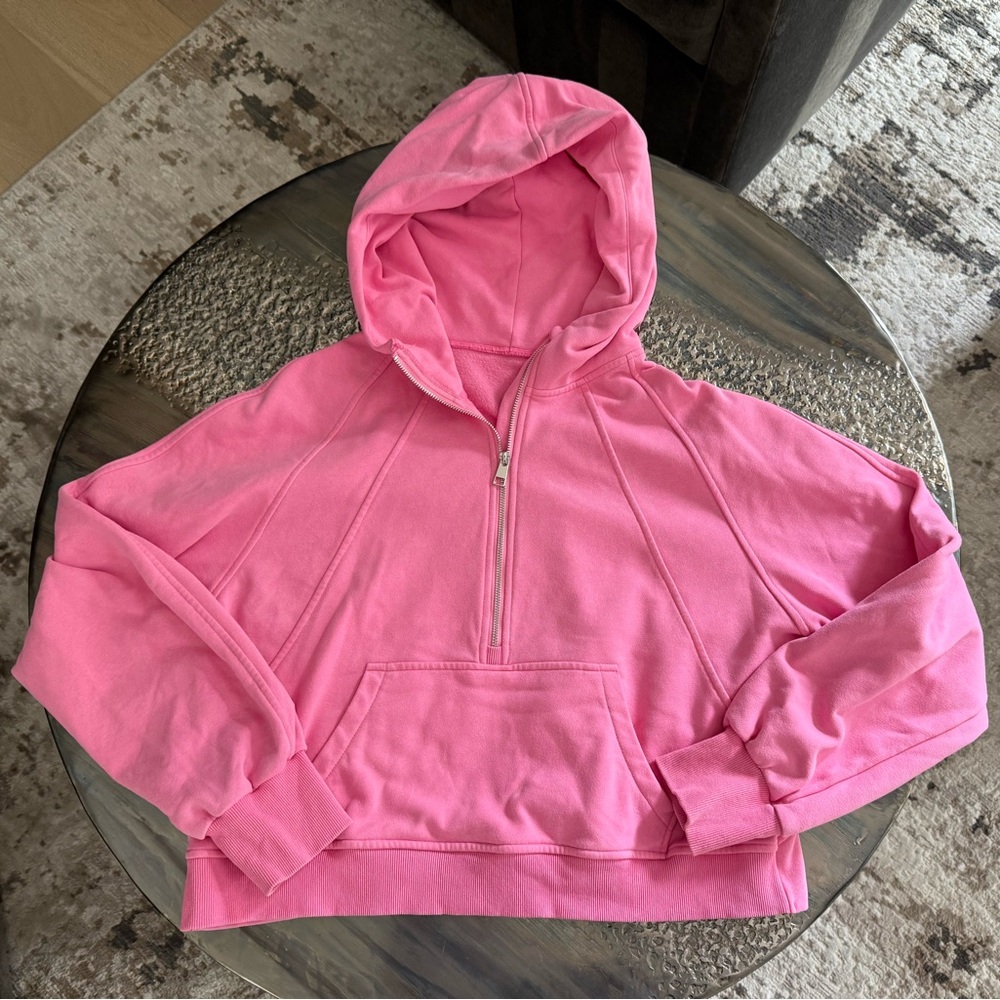Amazon scuba hoodie pink size XLarge